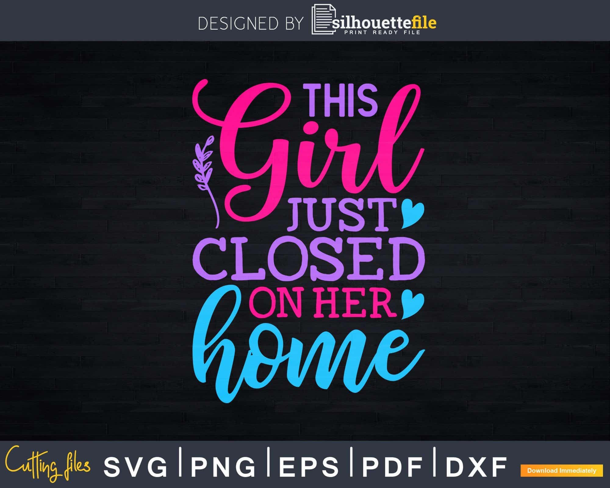 Download New Homeowners Realtor Housewarming Svg Dxf Cricut Files Silhouettefile