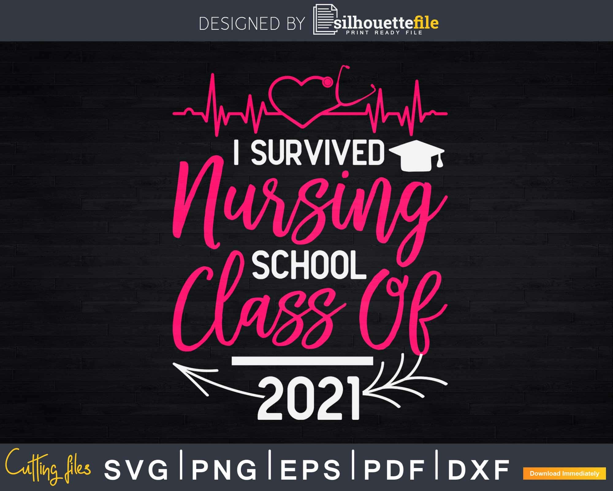 Download New Nurse Grad Class Of 2021 Cool Nursing Graduate Svg