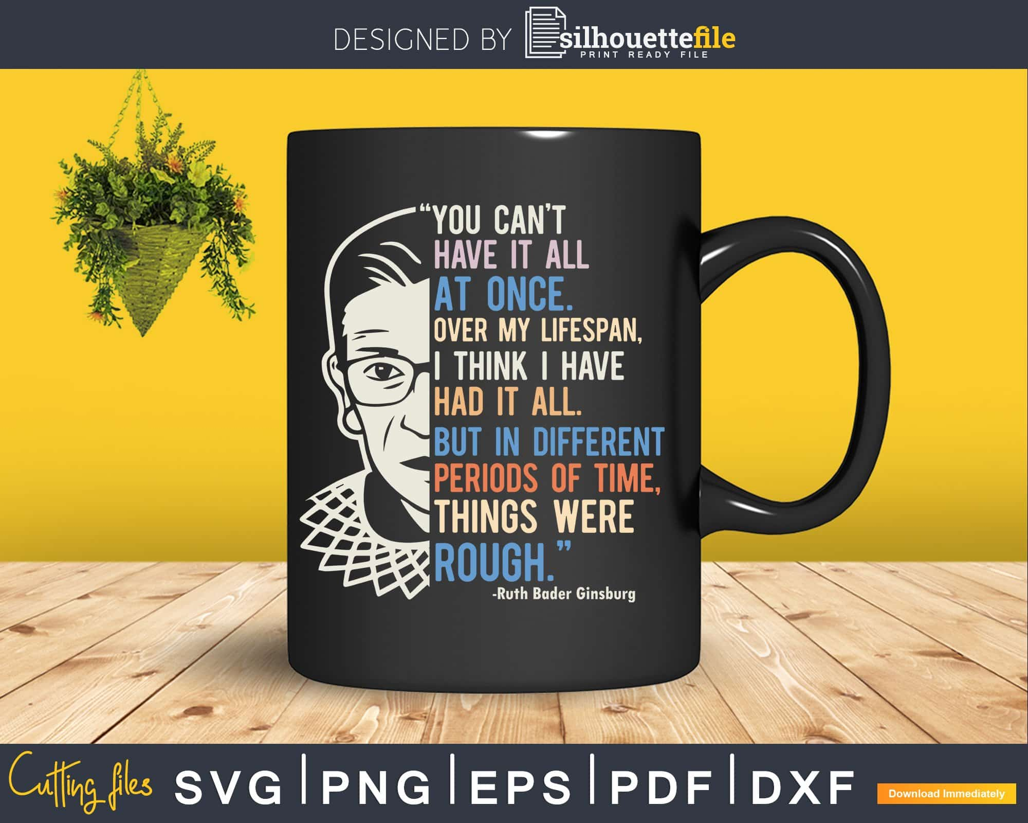 rbg tshirt, quote ruth bader ginsburg never underestimate the