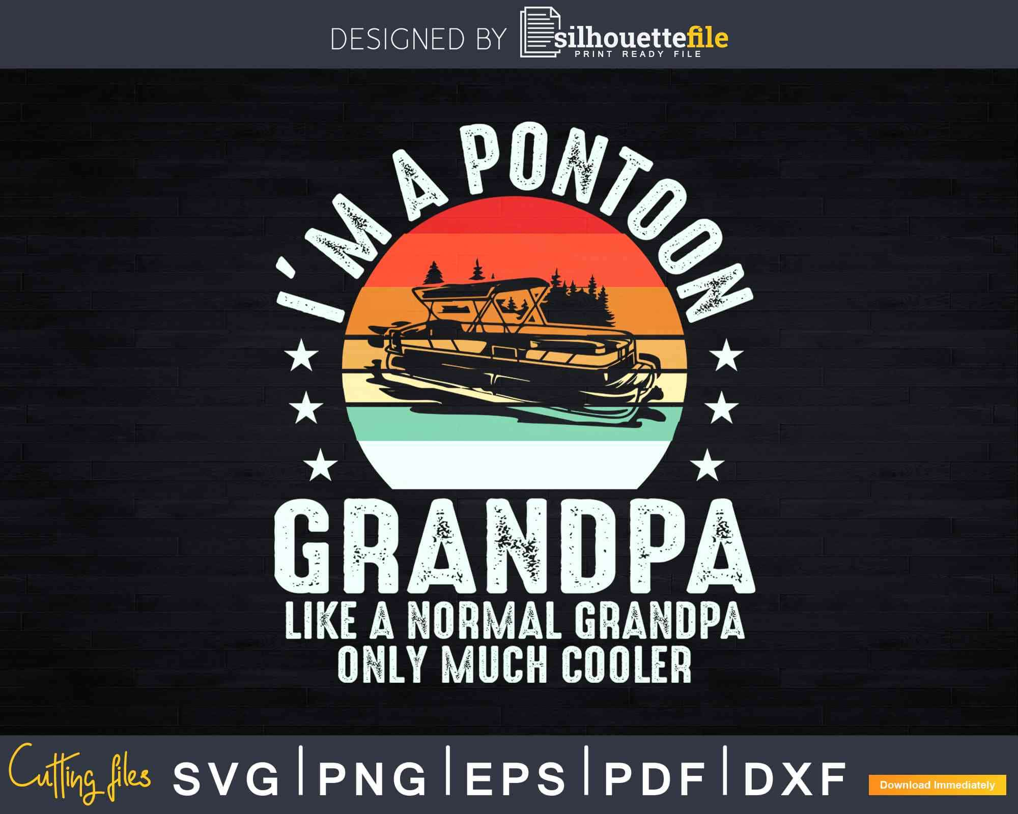 Free Free Pontoon Boat Svg File