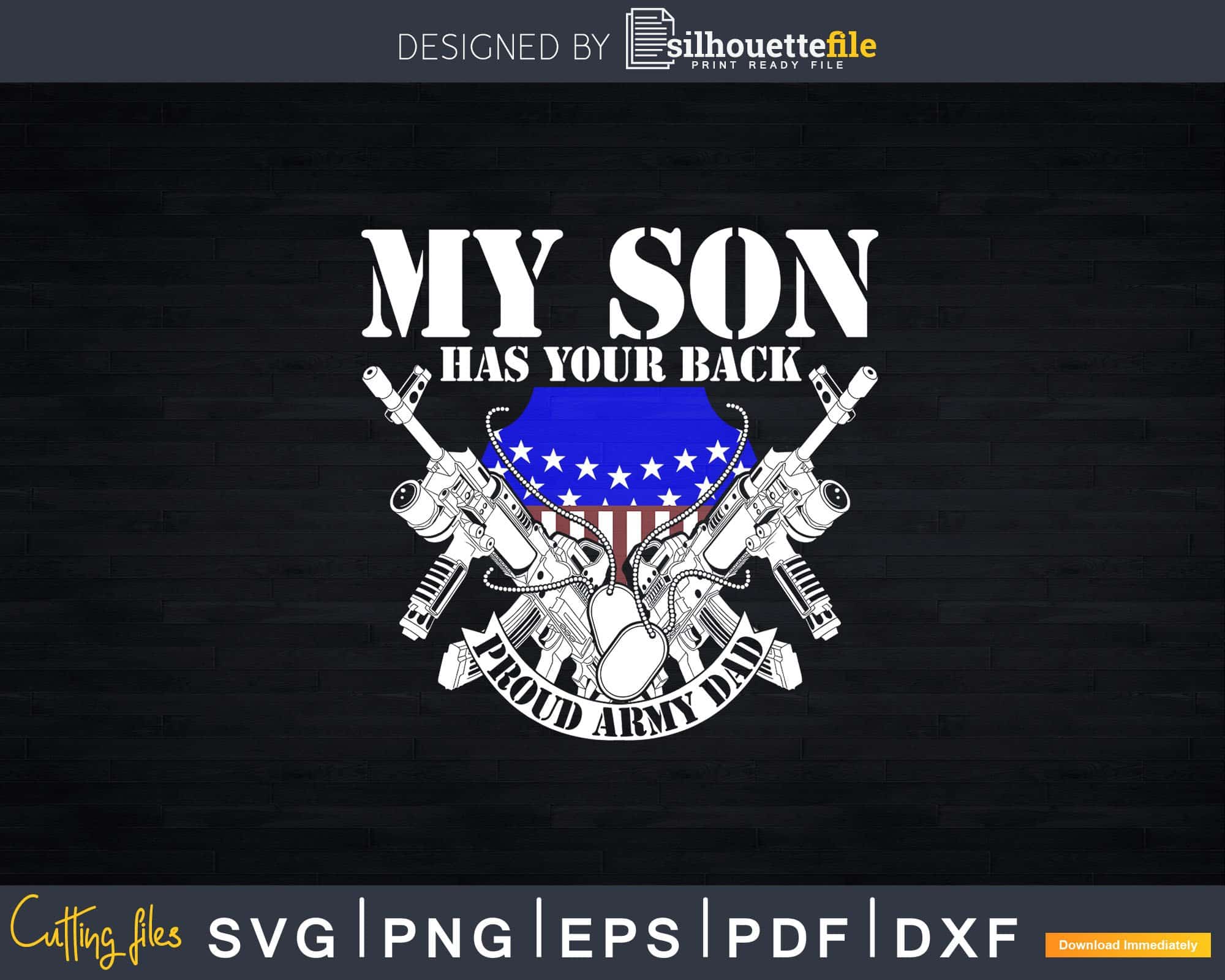 Free Free Proud Army Dad Svg 847 SVG PNG EPS DXF File