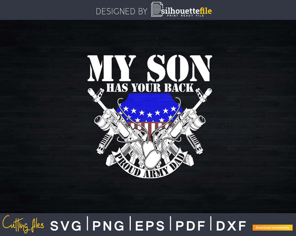 Download Proud Army Veteran Military Dad Svg Png Dxf Cricut Files Silhouettefile