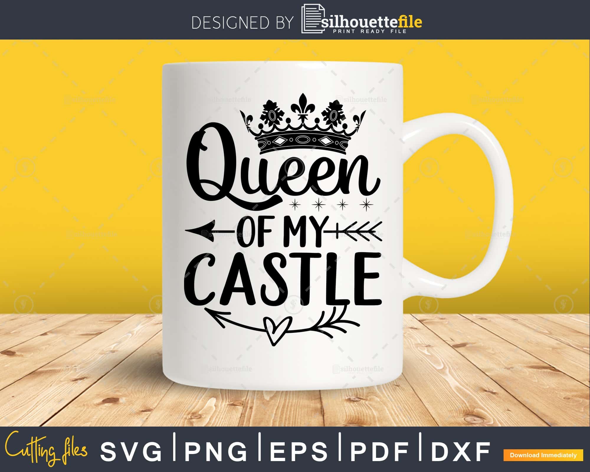 My Queen SVG- Instant Download