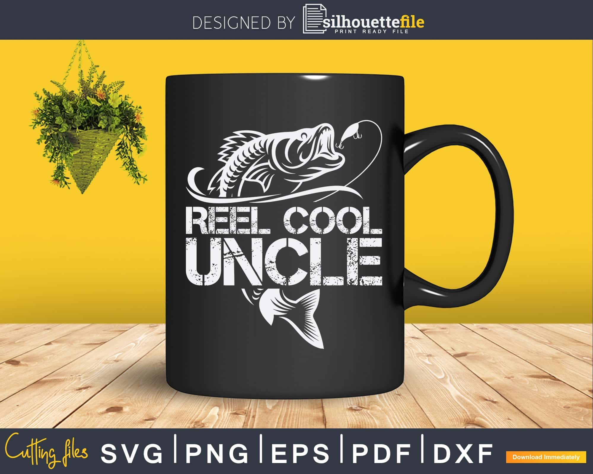 Reel Cool Papa Father's Day Gift Fishing By Unlimab