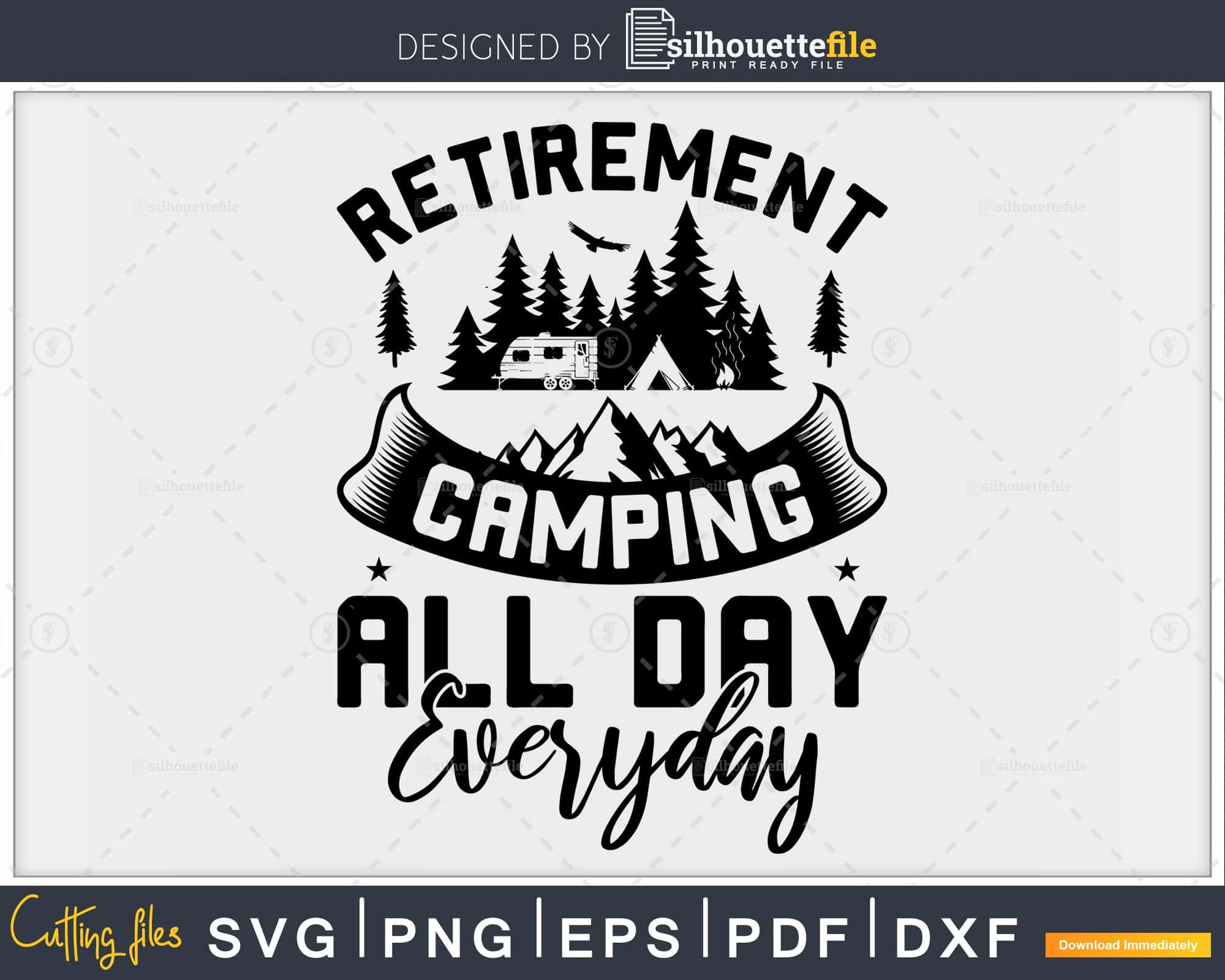 Free Free Camping Trees Svg 191 SVG PNG EPS DXF File