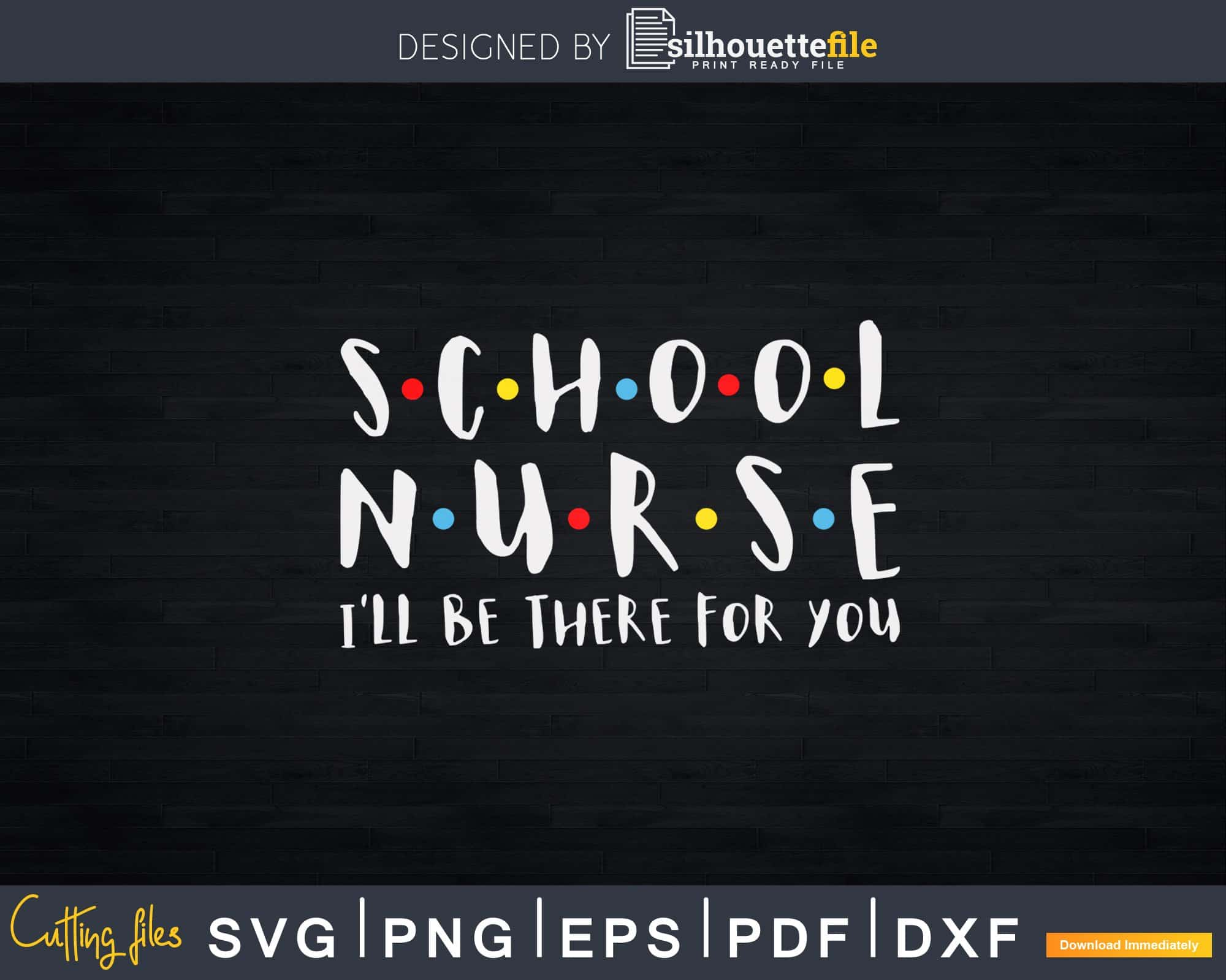 Download School Nurse Funny Nursing Student Graduate Svg Cut Files Silhouettefile