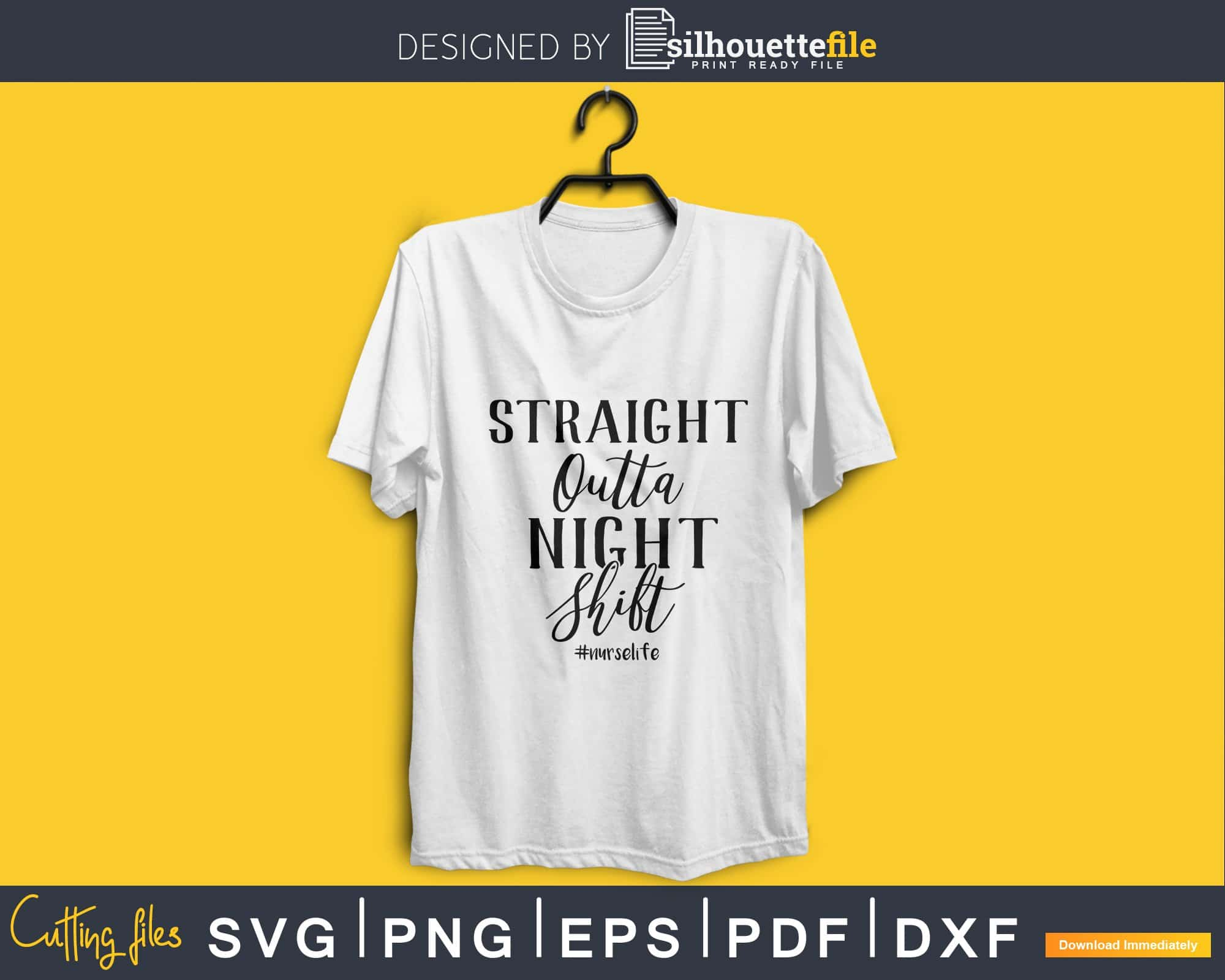 What Happens On Night Shift Nurse SVG Files – creativeusarts