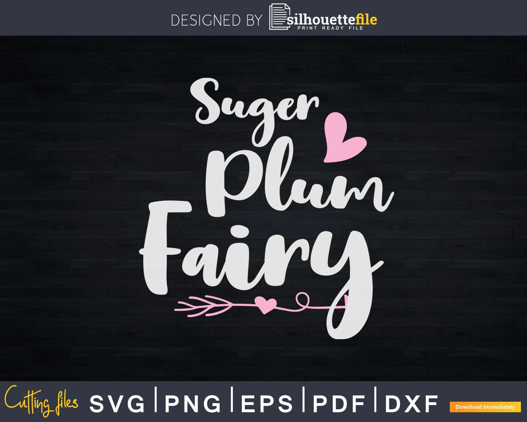 sugarplum fairy clipart eps