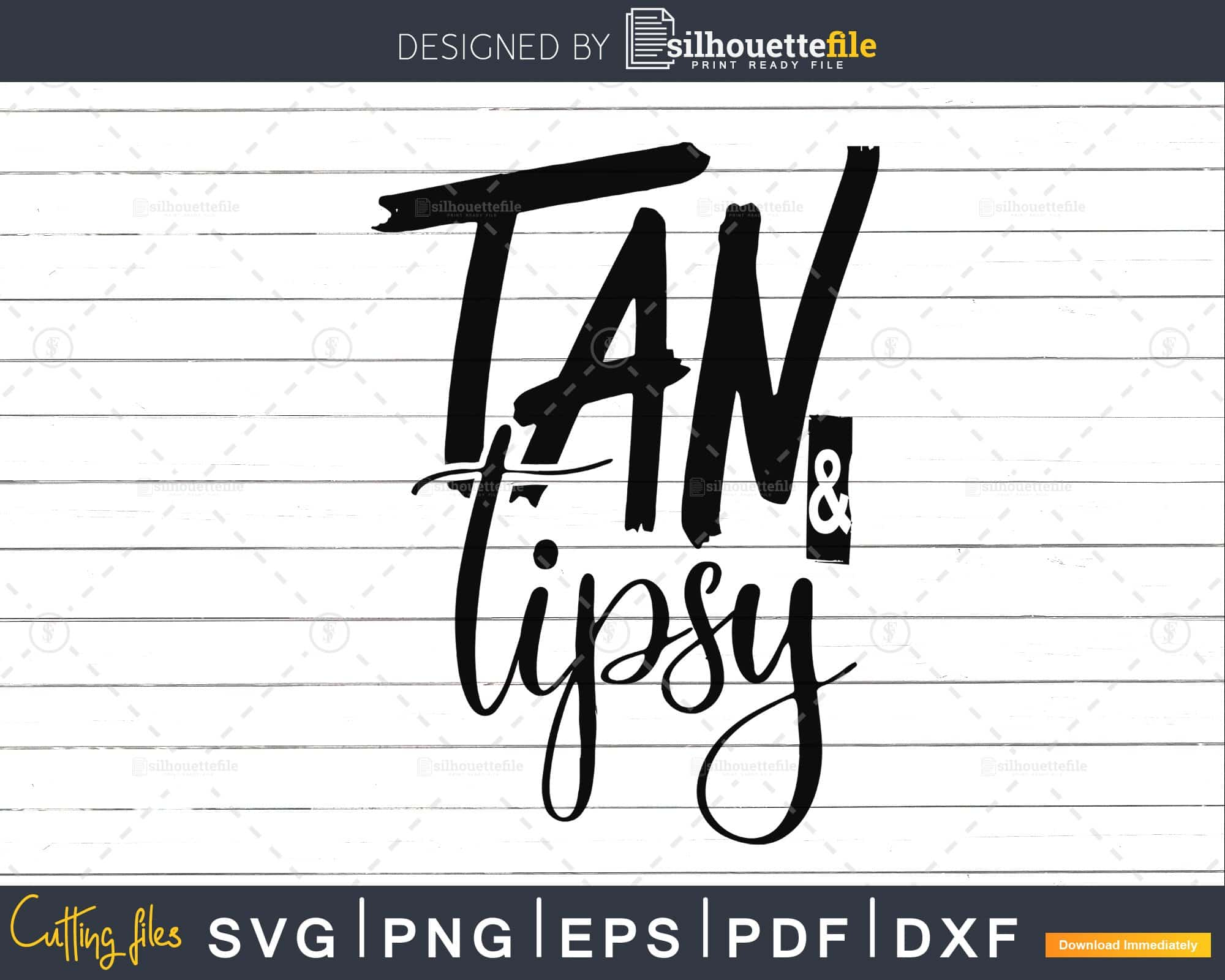 Download Summer Loving Tan Tipsy Png Svg Cricut Cut File