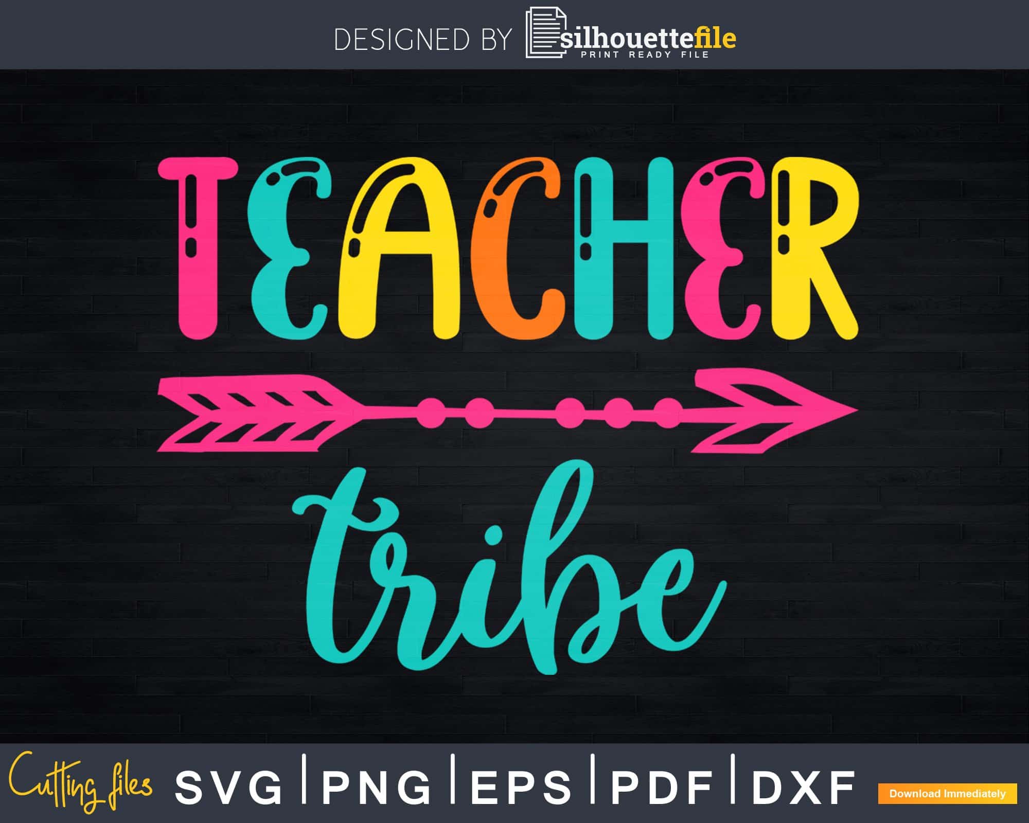 Download Teacher Tribe Svg Designs Teacher Cut Files Cricut Cut Files