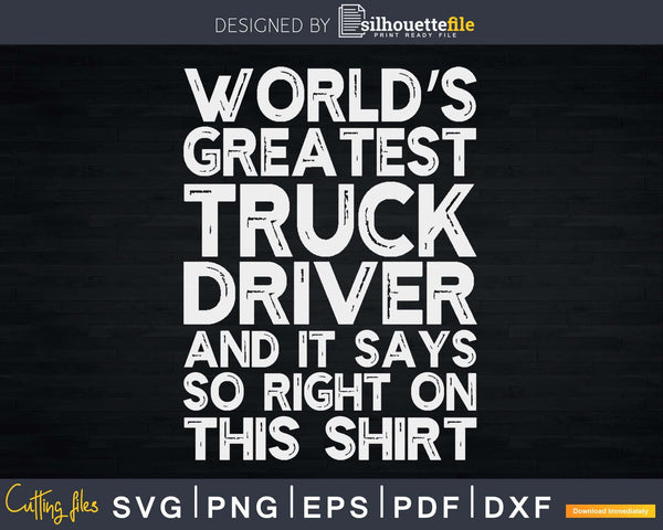 Free Free 262 Truck Driver Shirts Svg SVG PNG EPS DXF File
