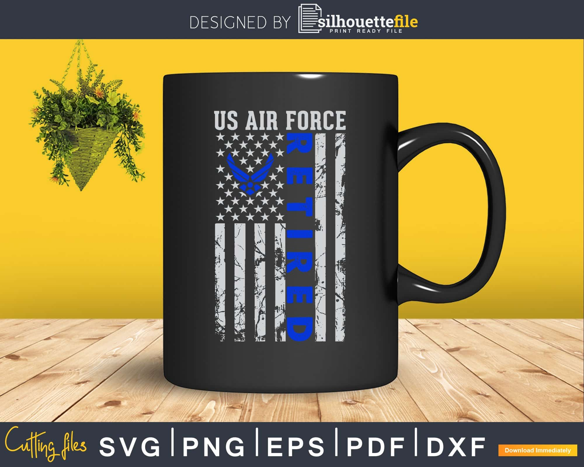 Air Force Plastic Travel Mug - Stars & Stripes, The Flag Store