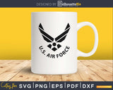 Download US Air Force Wing Veteran svg png eps Cut File ...