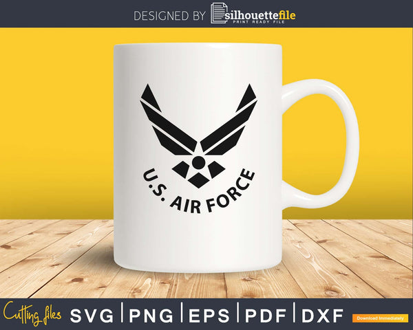 Download Us Air Force Wing Veteran Svg Png Eps Cut File Silhouettefile