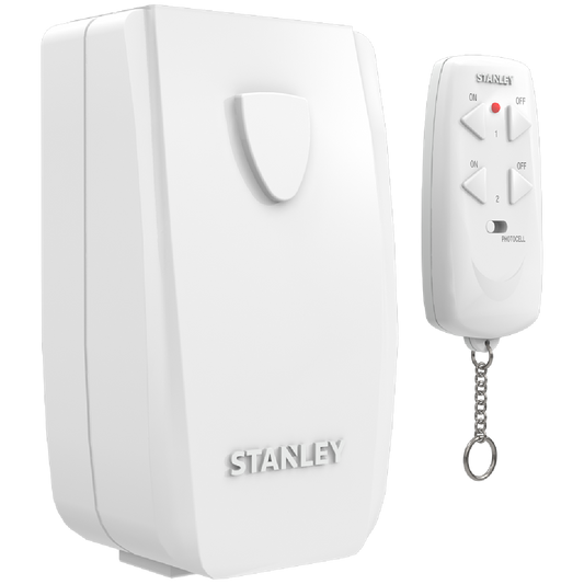 Stanley 31166 Wireless Remote Control System, White, 3 Each