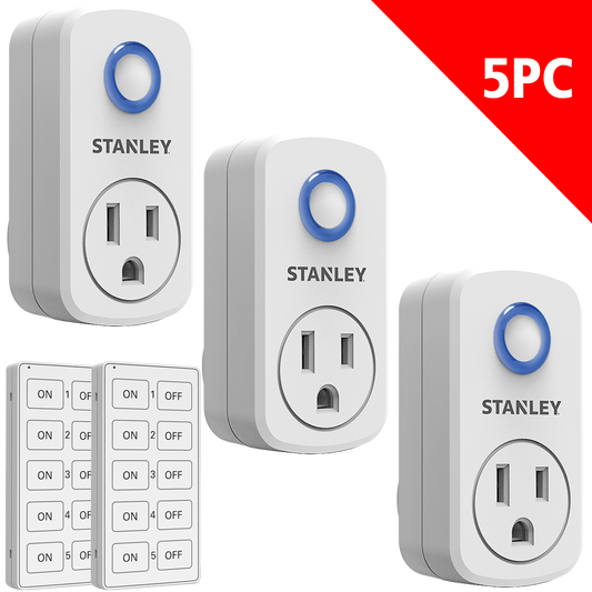 Stanley 31166 Wireless Remote Control System, White, 3 Each