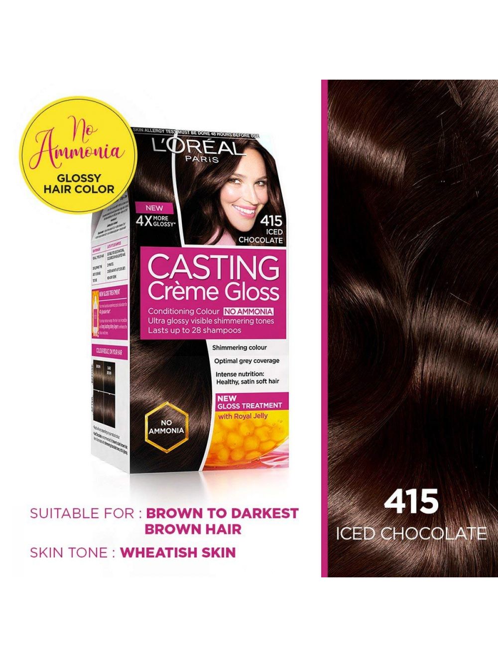 Buy 535 Chocolate Hair Styling for Women by LOreal Paris Online  Ajiocom