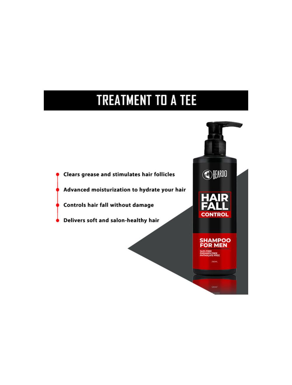 Beardo Hair fall control kit Shampoo Serum  Growth oil  Beardo India