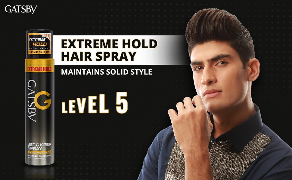 Buy Gatsby Hair Spray Set  Keep Super Hard 250ml Online  Lulu Hypermarket  India