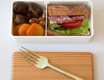 The Dearest Grey - Divided Silicone Bento Lunch Box