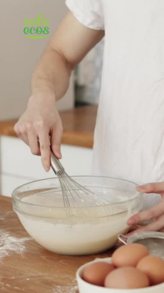 Preparación carrot cake ecológico