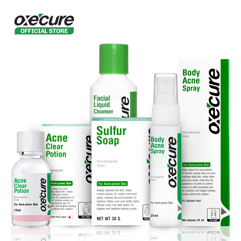 Oxecure Acne Solutions Complete Starter Kit La Belleza Au Skin And Wellness