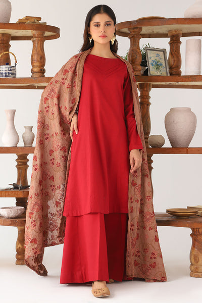 4214-Mehrzad Embroidered Wool Shawl Unstitched – Motifz