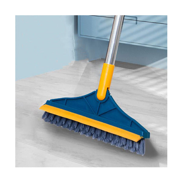 2 in 1 Floor Scrub Brush With Squeegee - 98482