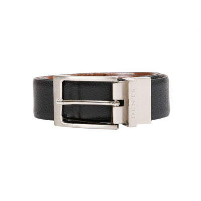 Men’s Heritage Lined Full-Grain Leather Belt with Brass Buckle