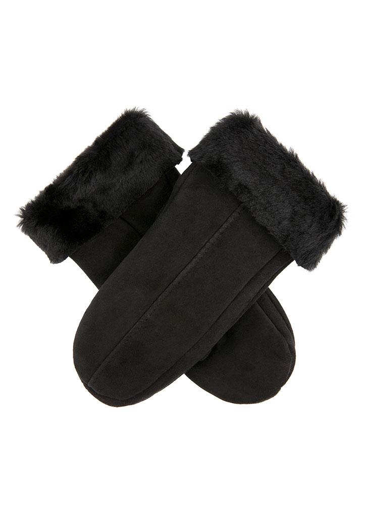 women's sheepskin mittens