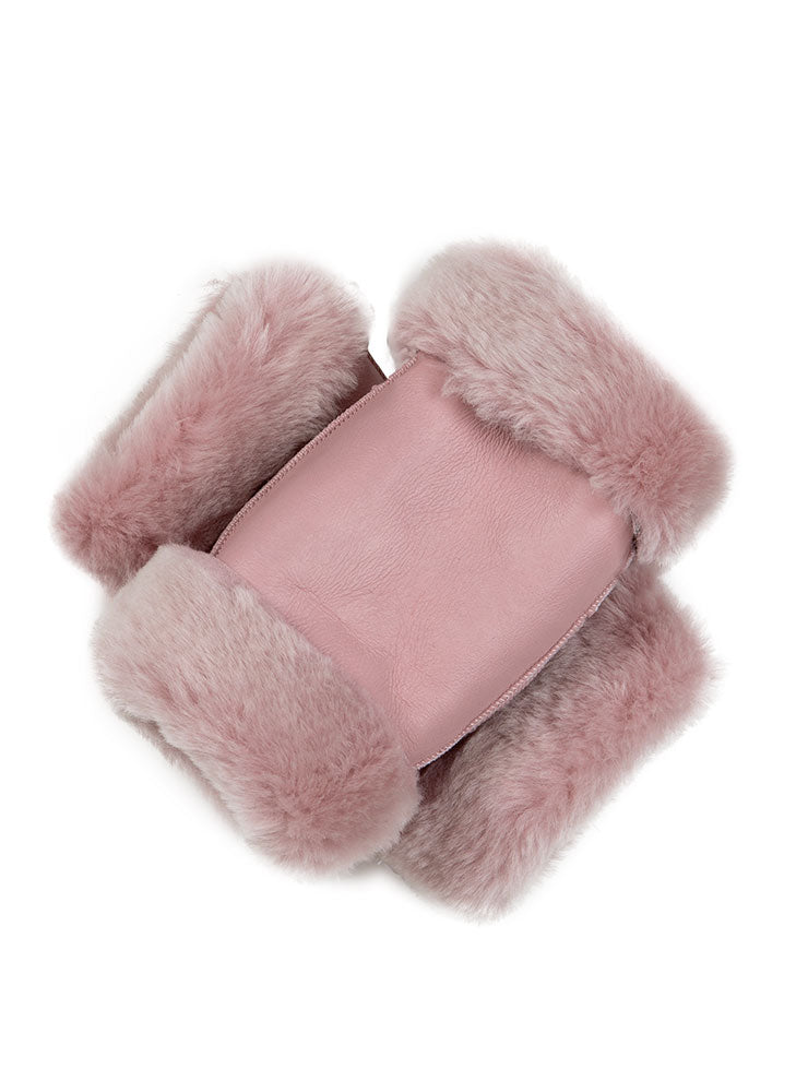 women's sheepskin mittens