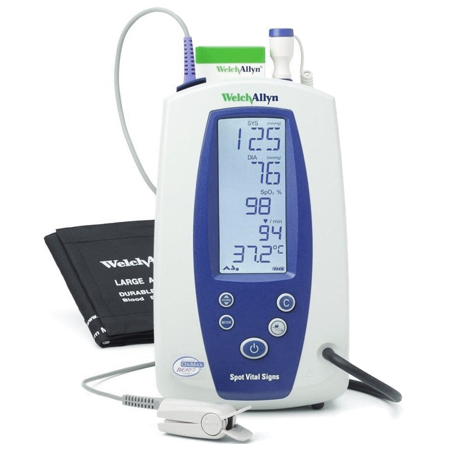 welch allyn spot vital signs lxi post errors detected