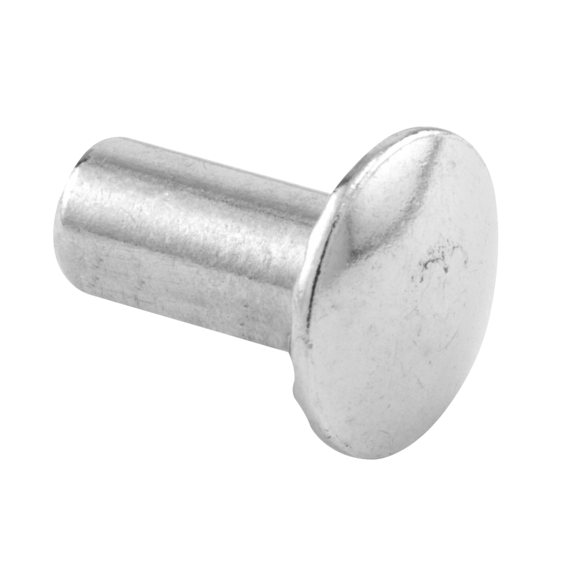 Restroom Compartment Chrome Plated Zamac , 8-32X1/2" Unslotted Barrel Nut 100/PK  4976