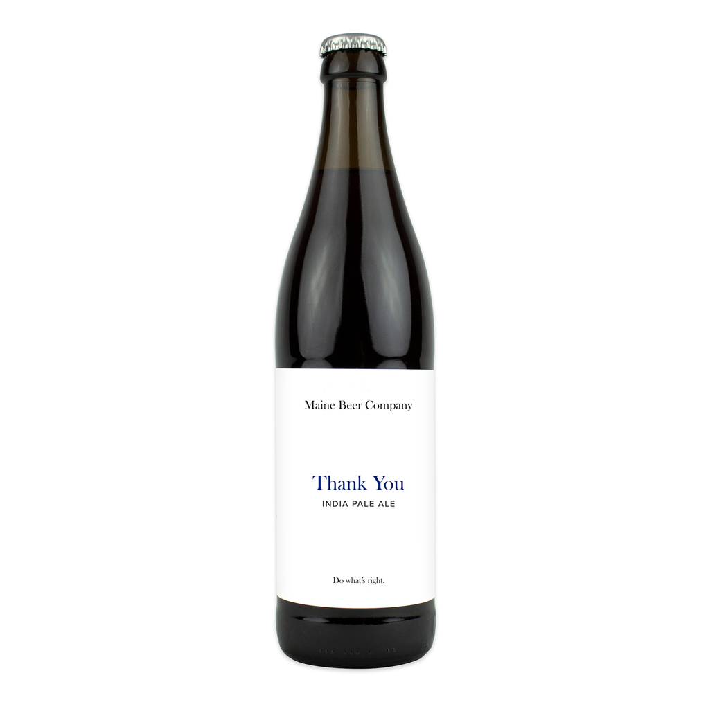 Maine Beer Company Thank You 2022 Bier Cellar