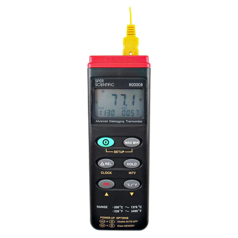 Sper Scientific 800113 Wall Mounted IR Thermometer with LED Display