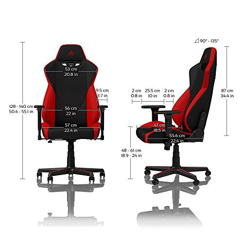 Nitro Concepts S300 Gaming Chair Inferno Red
