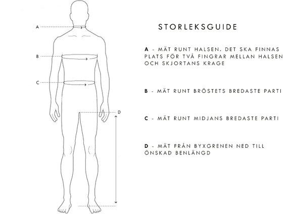 storlekguide-skjortor