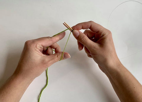 Arteeni's method: cast-on to both of the needles