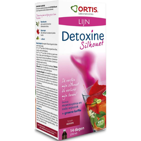 Ortis Detox Detoxine Silhouet Kersen - 250 ml – De Kruidenmozaiek