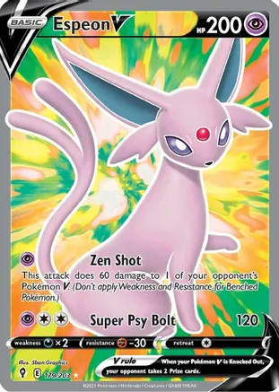 Pokémon TCG 🇧🇷 on X: Espeon GX Sol e Lua Revisão de carta: Ps 200 Tipo:  Psíquico Melhor Ataque: Psíquico 60 danos vezes a quantidade de energia do  oponente #TCG  /