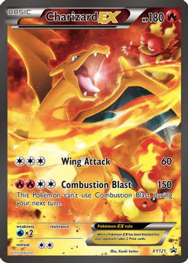 Mega Charizard Joins Pokemon TCG XY-Flashfire, Expansion Launching