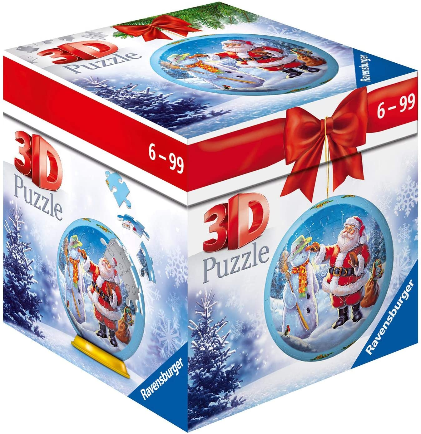 Prestige systematisch echo Christmas Puzzle Ball (54 pc 3D Puzzle)