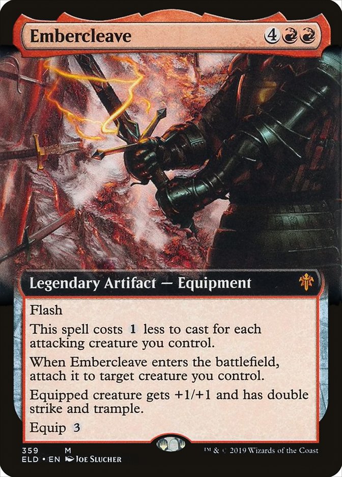 Embercleave (Extended Art) [Foil] :: ELD – Moonshot Games