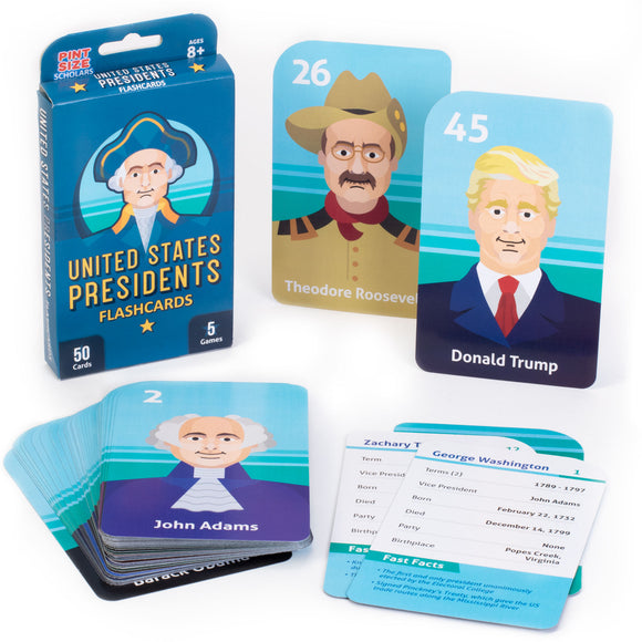 Presidents Flashcards – Moonshot Games