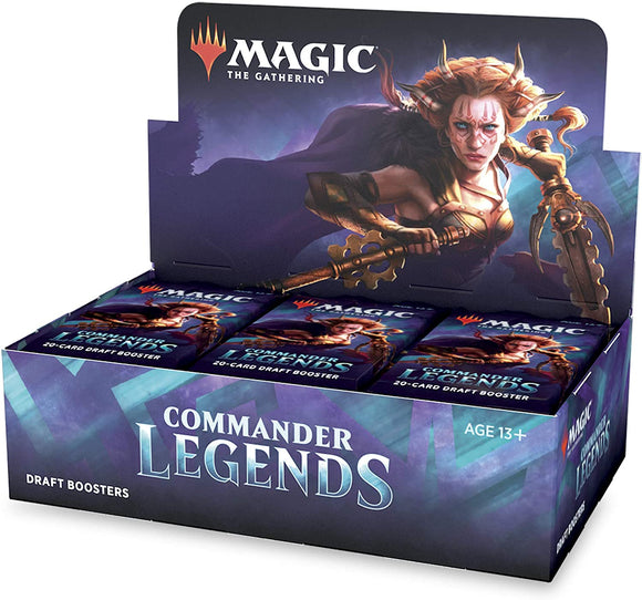 commander legends booster box