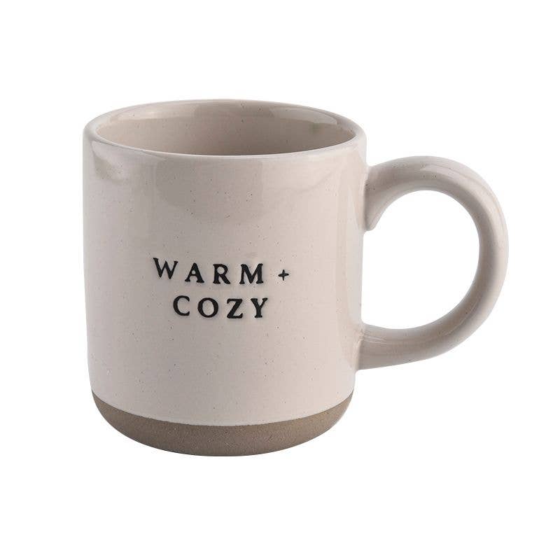 Sweet Water Decor Warm and Cozy Stoneware Coffee Mug -14oz