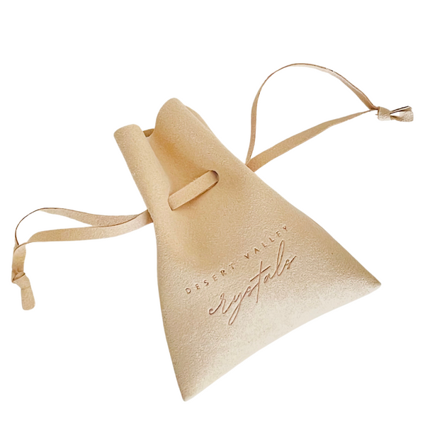 MICROFIBER SUEDE DRAWSTRING POUCH