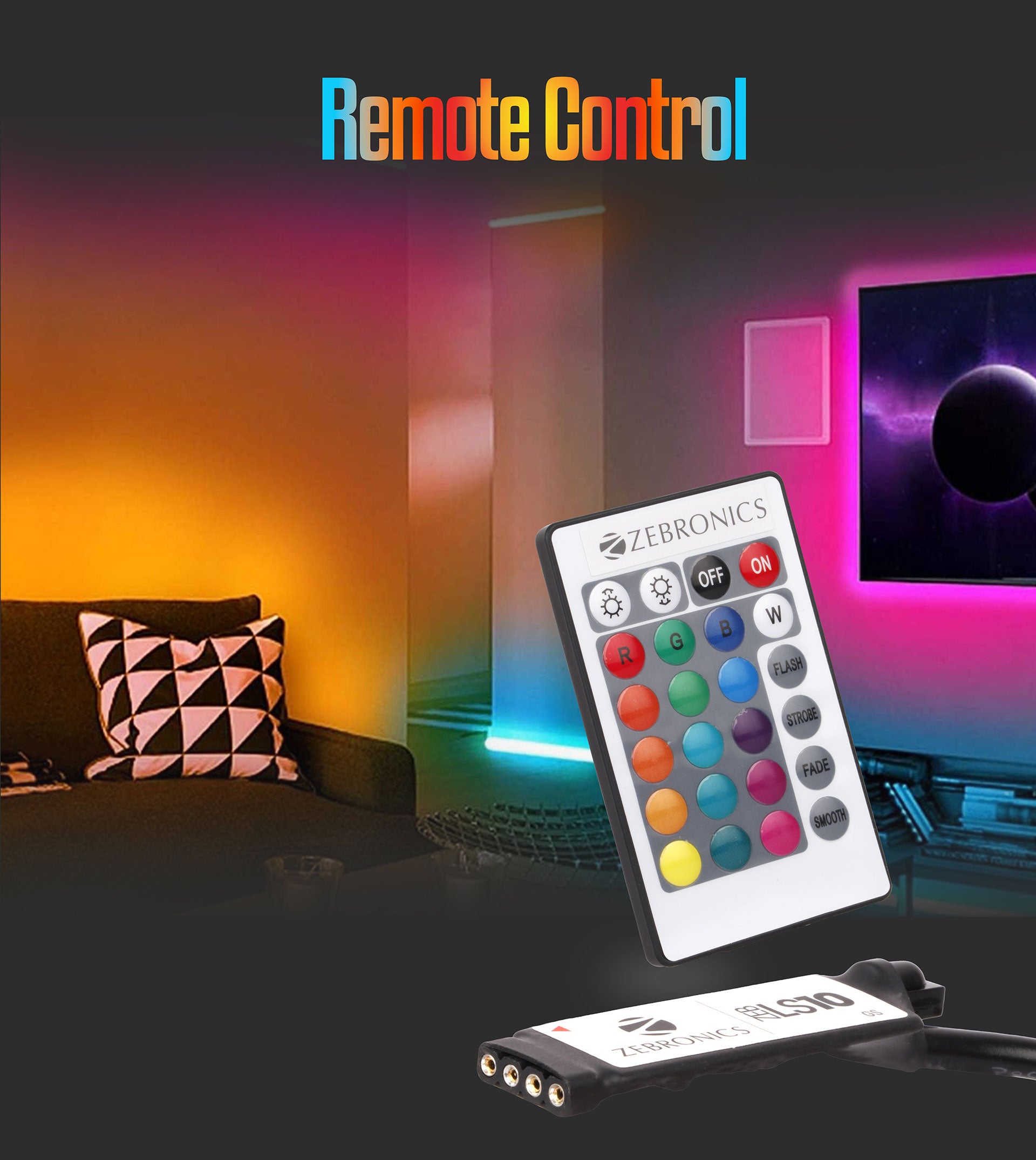 RGB LED Strip ZEB-LS20 with smart app control