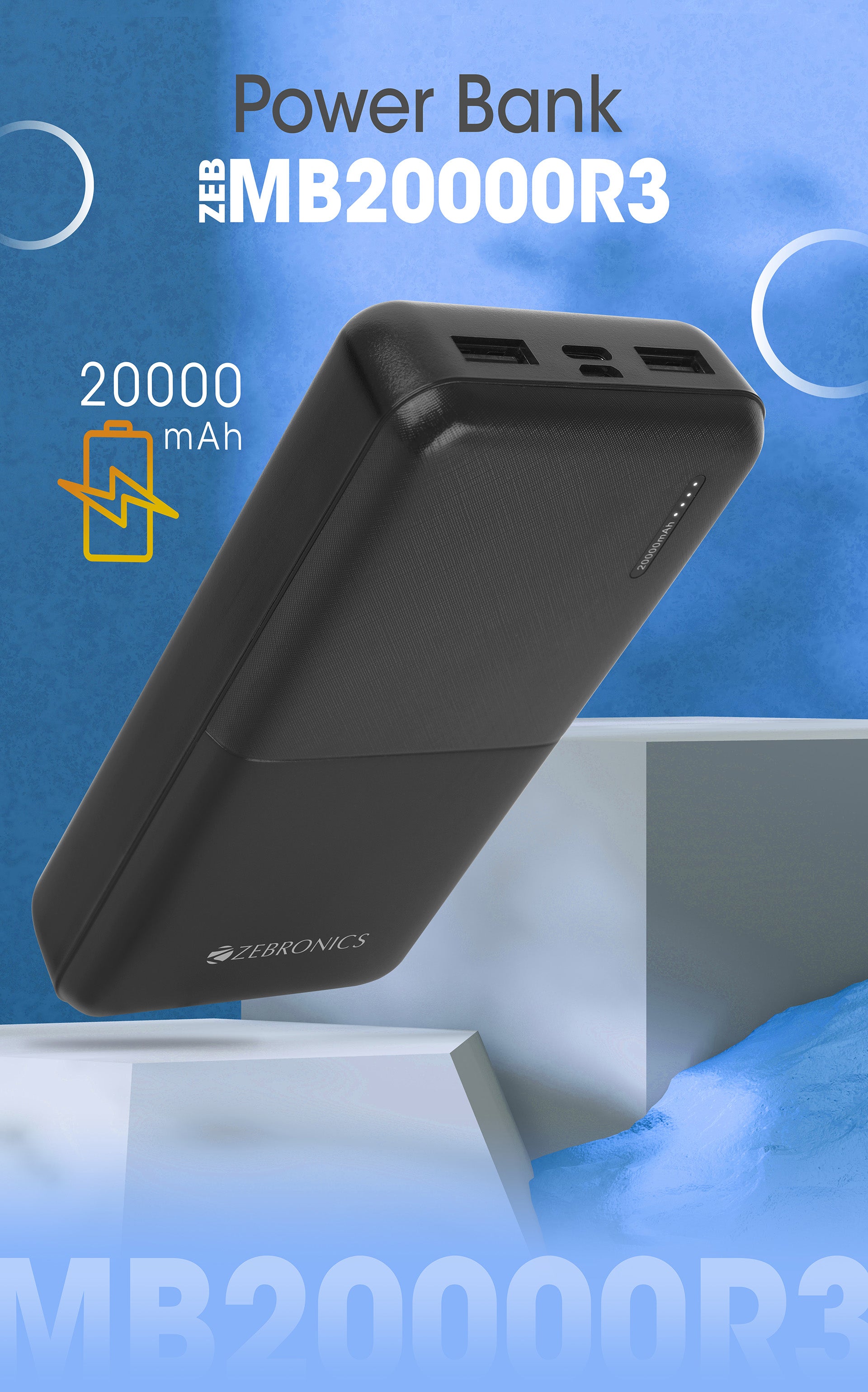 ZEB-MB20000R3 - Power Bank