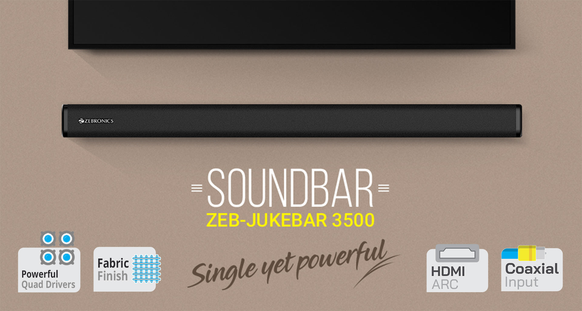 zebronics 3500 soundbar